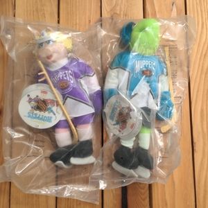 Vintage McDonald's Muppets Hockey NHL Dolls
